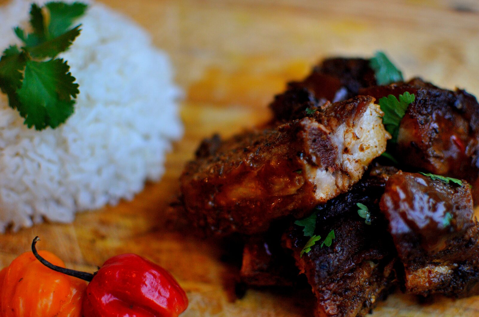 Jerk pork